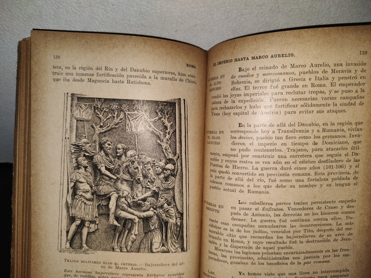 64- Historia Romana. Los Orígenes, Las Conquistas, El Imperio - Alberto Malet - 1939
