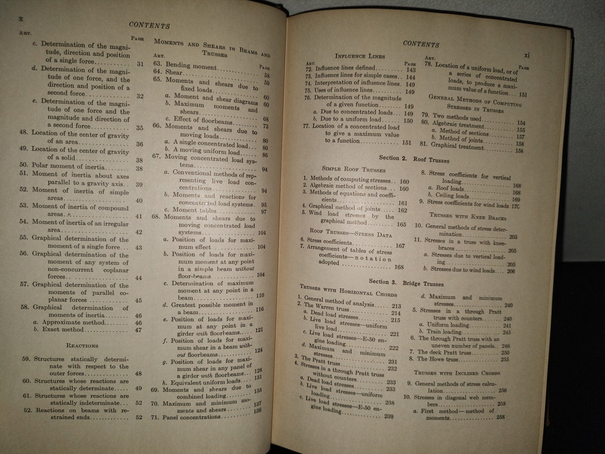 201- Stresses In Framed Structures - Hool And Kinne - McGraw-Hill Book Company, Inc. - 1923