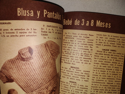 93- Tejidos Modernos Para Bebé. Ediciones De ”La Familia” - Primera Edición - 40'S