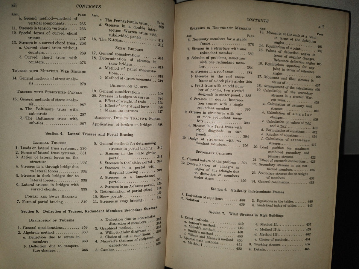 201- Stresses In Framed Structures - Hool And Kinne - McGraw-Hill Book Company, Inc. - 1923