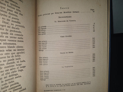 34- Clásicos Jackson. Volumen Ix. Shakespeare, Comedias - 1951