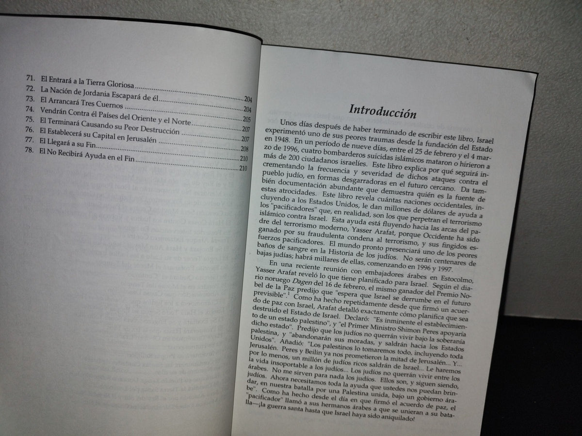 158- Yasser Arafat - ¿Un Personaje Apocalíptico? Un Llamado Urgente A La Nación De Israel Y Al Cuerpo De Cristo - Marvin Byers - 1996