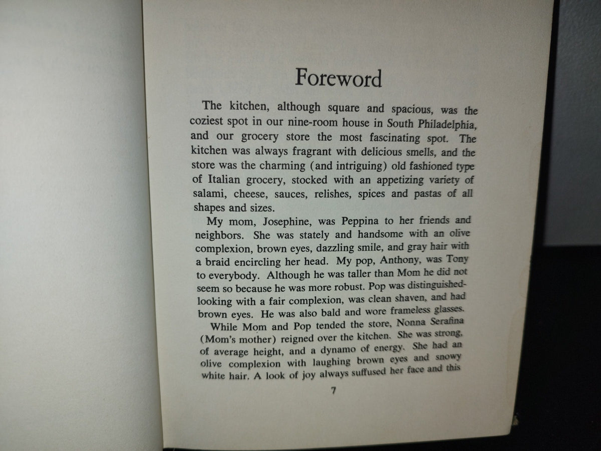 153- Feasting With Nonna Serafina - Theresa F. Buccheri. 1966, A. S. Barnes And Co.