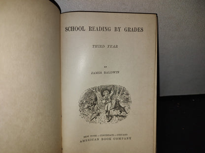 65- School Reading By Grades. Third Year - James Baldwin - 1897