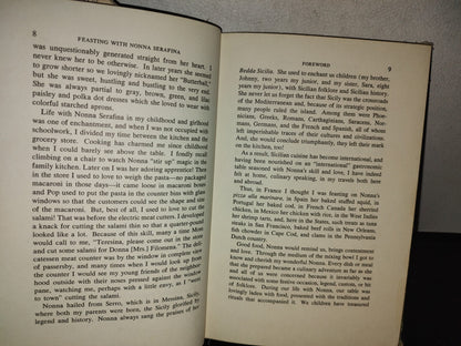 153- Feasting With Nonna Serafina - Theresa F. Buccheri. 1966, A. S. Barnes And Co.