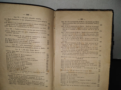 60- Las Glorias De María. Obra Útil Para Leer Y Predicar. Alfonso María De Ligorio - 1896