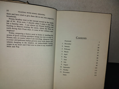 153- Feasting With Nonna Serafina - Theresa F. Buccheri. 1966, A. S. Barnes And Co.