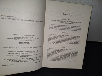 75- Materiales. Preparación, Técnica Elemental. Conocimientos Básicos. Sep - 1969