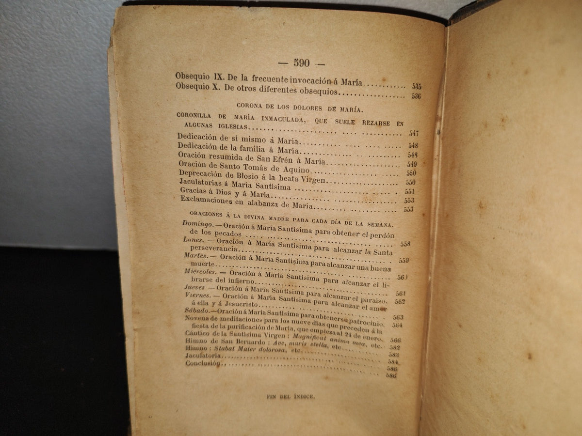 60- Las Glorias De María. Obra Útil Para Leer Y Predicar. Alfonso María De Ligorio - 1896
