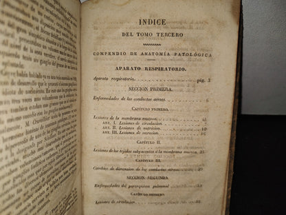 59- Principios Generales De Patología. Tomo III - G. Andral - 1831