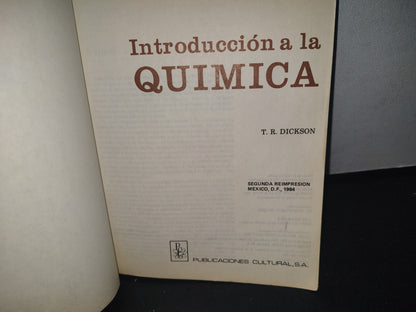 34- Introducción A La Química - T. R. Dickson