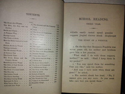 65- School Reading By Grades. Third Year - James Baldwin - 1897