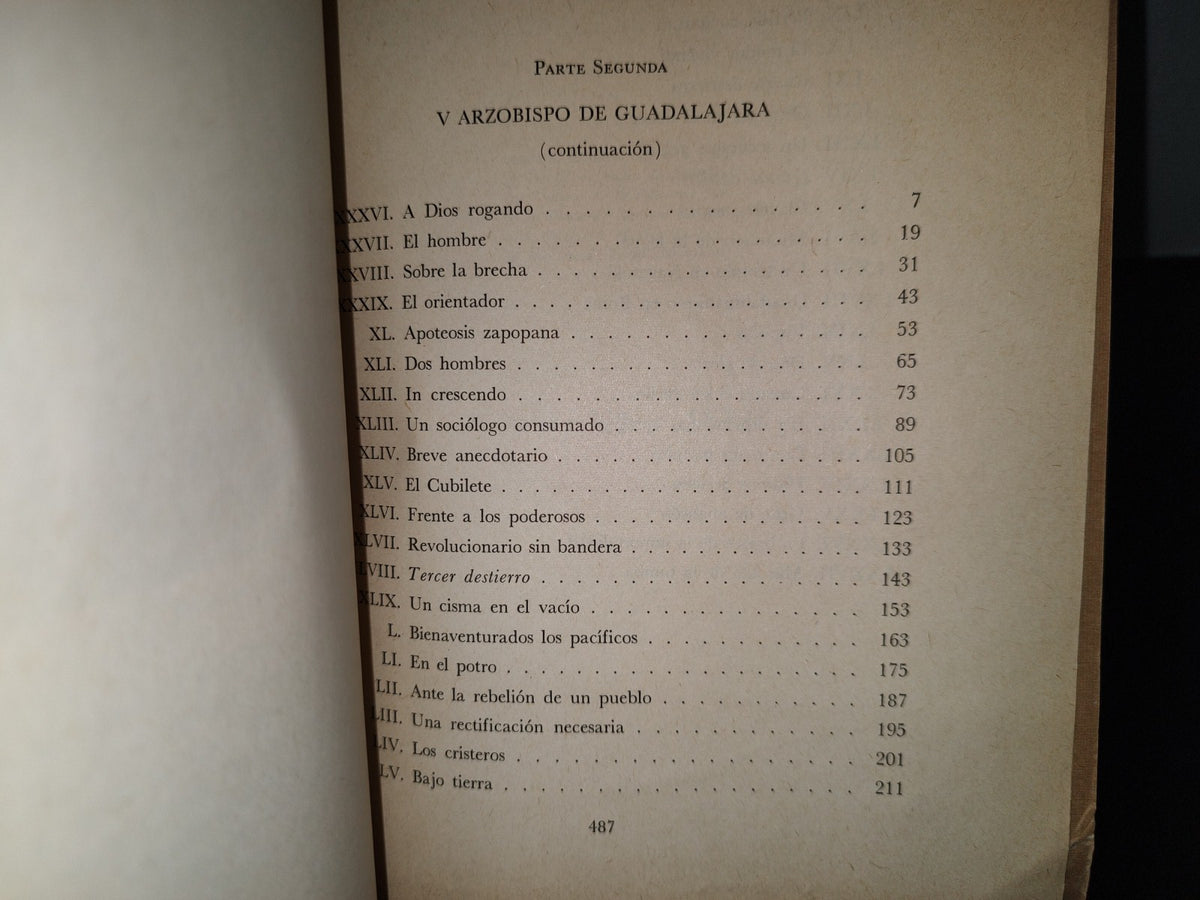 139- Francisco El Grande. Mons. Francisco Orozco Y Jiménez. Biografía - Vicente Camberos Vizcaino. Tomo Ii. Editorial Jus, S. A., México. Primera Edición, 1966