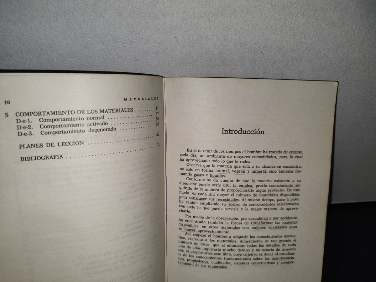 75- Materiales. Preparación, Técnica Elemental. Conocimientos Básicos. Sep - 1969