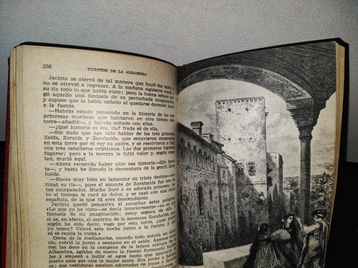 66- Cuentos De La Alhambra - Washington Irving - 1971 - Ediciones Miguel Sánchez