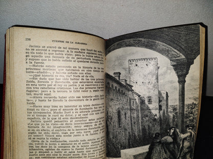 66- Cuentos De La Alhambra - Washington Irving - 1971 - Ediciones Miguel Sánchez