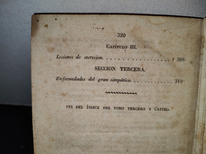 59- Principios Generales De Patología. Tomo III - G. Andral - 1831