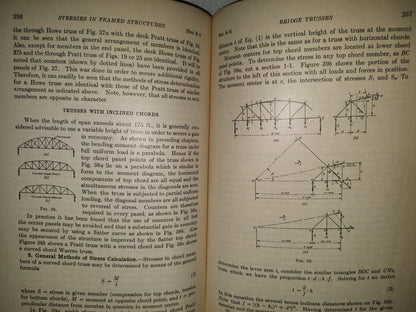 201- Stresses In Framed Structures - Hool And Kinne - McGraw-Hill Book Company, Inc. - 1923