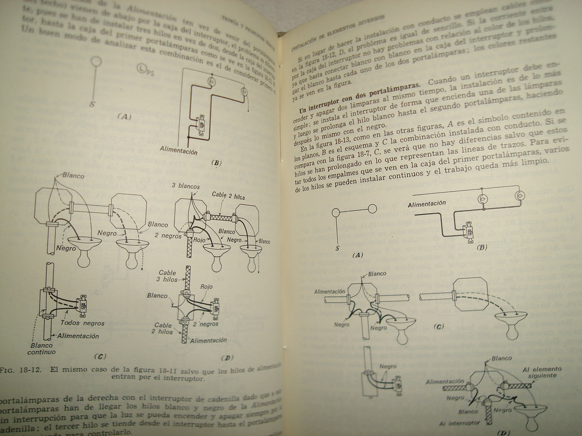 160- Manual Práctico De Instalaciones Eléctricas. Domésticas, De Granjas E Industrias. H. P. Richter