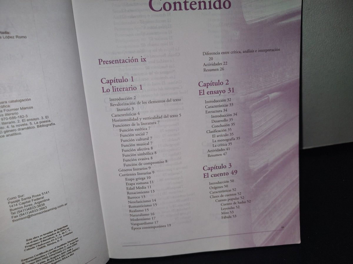 74- Análisis Literario- Celina Fournier Marco - 2002