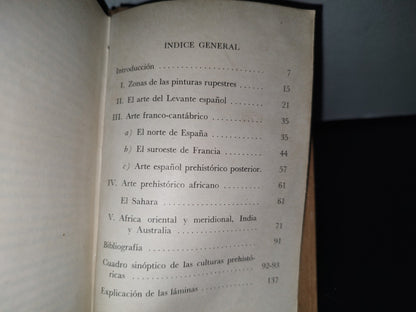 80- La Pintura Prehistórica - A. H. Brodrick. Breviarios. Fondo De Cultura Económica - Primera Edición En Epañol, 1956