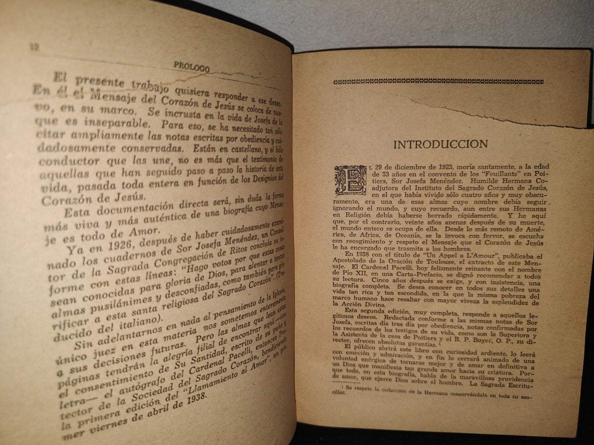 23- Un Llamamiento Al Amor. El Mensaje Del Sagrado Corazón Al Mundo Y Su Mensajera Sor Josefa Menéndez, Religiosa Coadjutora De La Sociedad Del Sagrado Corazón De Jesús -  Editorial Patria, S. A. 1950