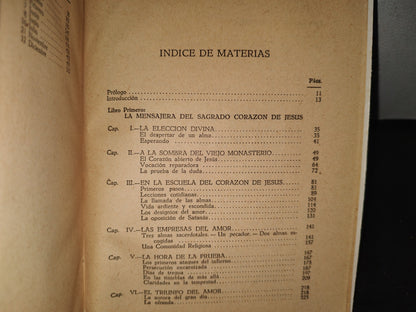 23- Un Llamamiento Al Amor. El Mensaje Del Sagrado Corazón Al Mundo Y Su Mensajera Sor Josefa Menéndez, Religiosa Coadjutora De La Sociedad Del Sagrado Corazón De Jesús -  Editorial Patria, S. A. 1950