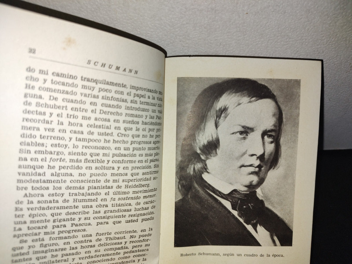 63- Colección Mozart. Schumann. Por Él Mismo - Ediciones Ave - 1955