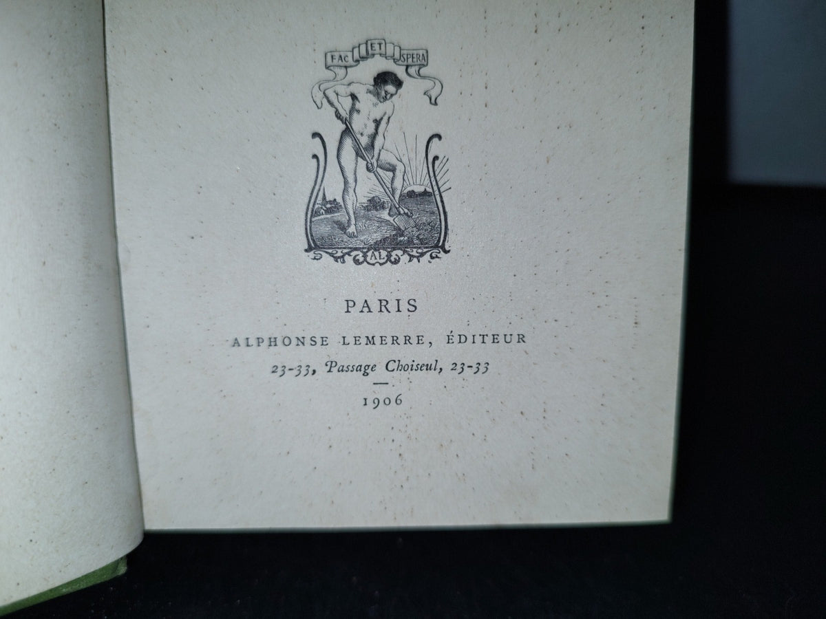 59- Mimi Pinson / La Mouche - Alfred De Musset - Paris, Alphonse Lemerre, Éditeur, 1906