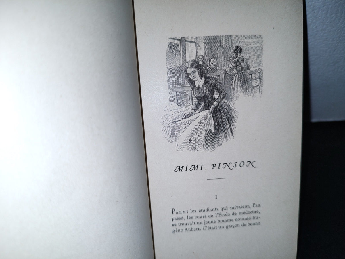 59- Mimi Pinson / La Mouche - Alfred De Musset - Paris, Alphonse Lemerre, Éditeur, 1906