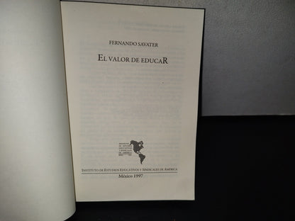 93- El Valor De Educar - Fernando Savater - 1997