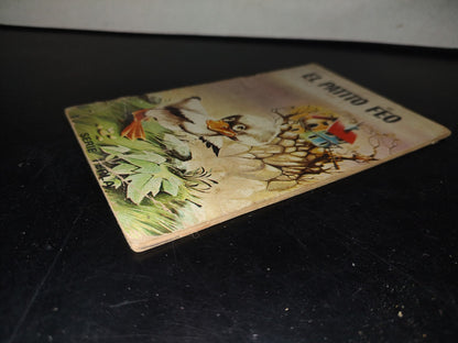 153- Cuento Vintage: El Patito Feo - Entretenlibro, S.A. De CV. Serie Perla - Primera Edición 1988