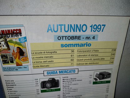 58- Revista Italiana De Fotografía. Almanacco Fotografare - No. 4 - 1997