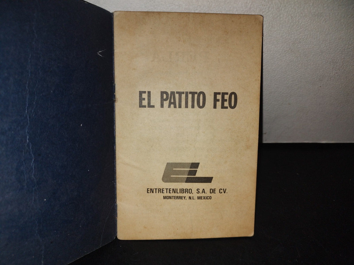 153- Cuento Vintage: El Patito Feo - Entretenlibro, S.A. De CV. Serie Perla - Primera Edición 1988