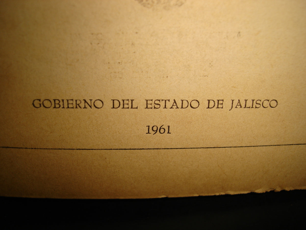 160- Manuel López Cotilla Y Su Obra - Gobierno Del Estado De Jalisco - 1961