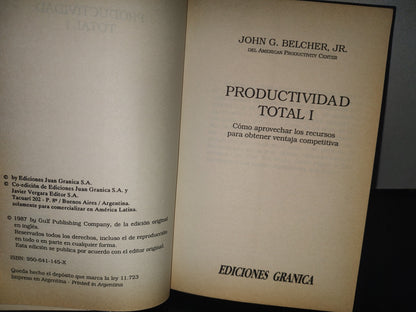 128- Productividad Total - John G. Belcher