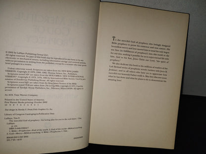 153- The Merciful God Of Prophecy. His Loving Plan For You In The End Times - Tim Lahaye - First Warner Books Printing: October 2002