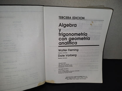 202- Álgebra Y Trigonometría Con Geometría Analítica - Walter Fleming, Dale Varberg