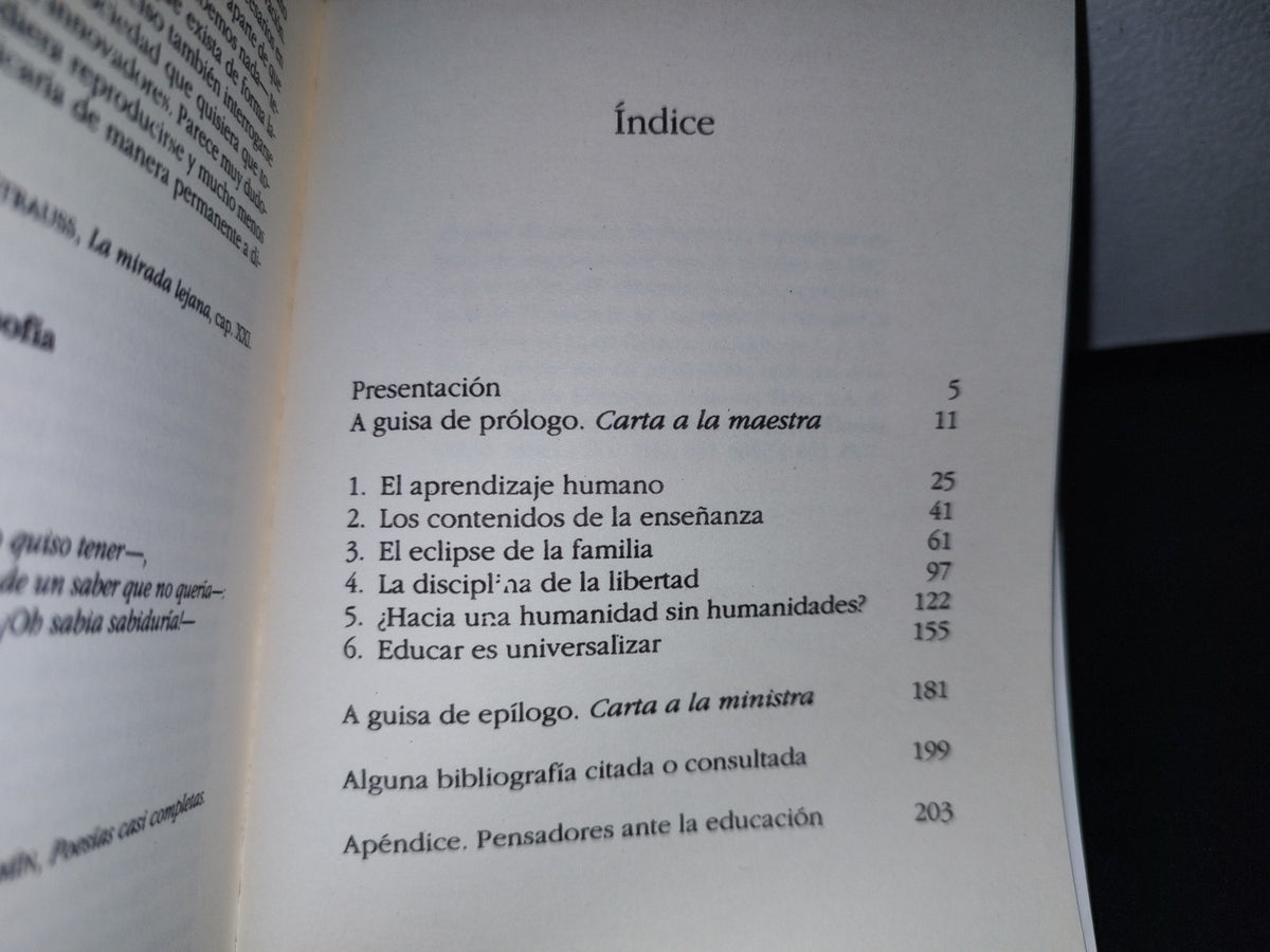 93- El Valor De Educar - Fernando Savater - 1997