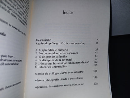 93- El Valor De Educar - Fernando Savater - 1997