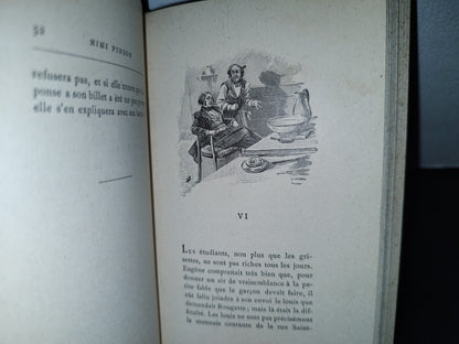 59- Mimi Pinson / La Mouche - Alfred De Musset - Paris, Alphonse Lemerre, Éditeur, 1906