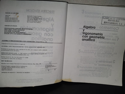 202- Álgebra Y Trigonometría Con Geometría Analítica - Walter Fleming, Dale Varberg