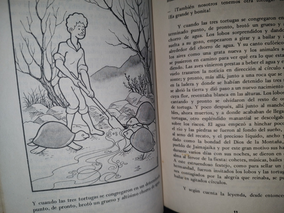 34- El Lobo Y Las Tortugas. Cuento. Ramón Mata Torres - 1984