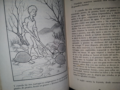 34- El Lobo Y Las Tortugas. Cuento. Ramón Mata Torres - 1984