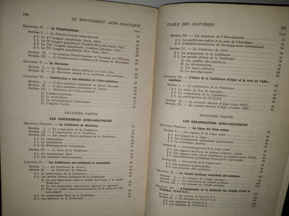 75- Le Mouvement Afro-Asiatique - Boutros Boutros-Ghali. Presses Universitaires De France, 1Er. Édition: 2. Trimestre 1969