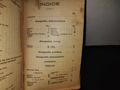 63- Elementos De Geografía Universal Y Particular De México - Esteban Paluzíe - 1913
