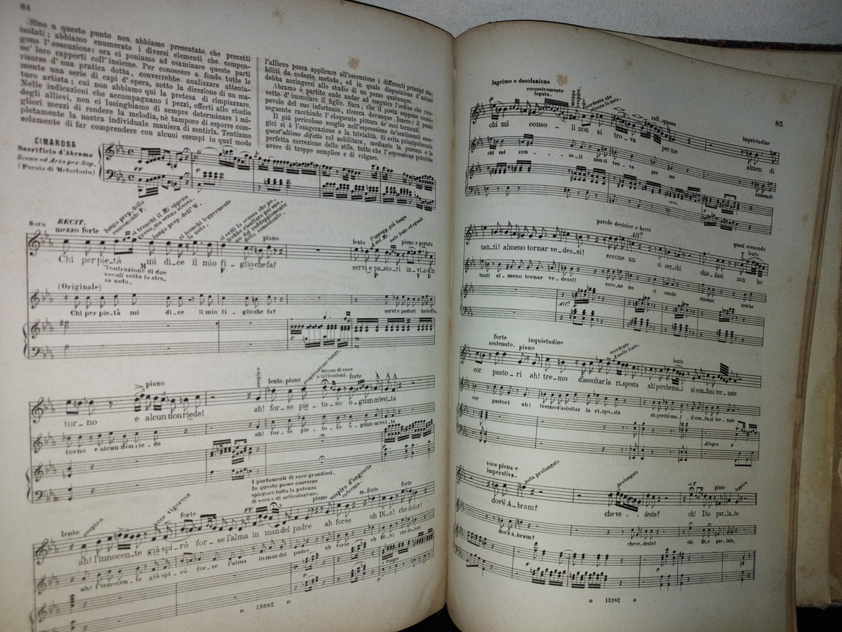 100- Italiano. Scuola Di Garcia: Trattato Completo Dell'Arte De Canto - Emanuele García - 1800'S
