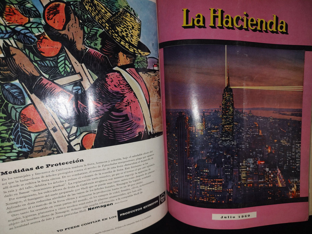 209- Compilación De Antiguas Revistas La Hacienda - 1960 (Varios Números)