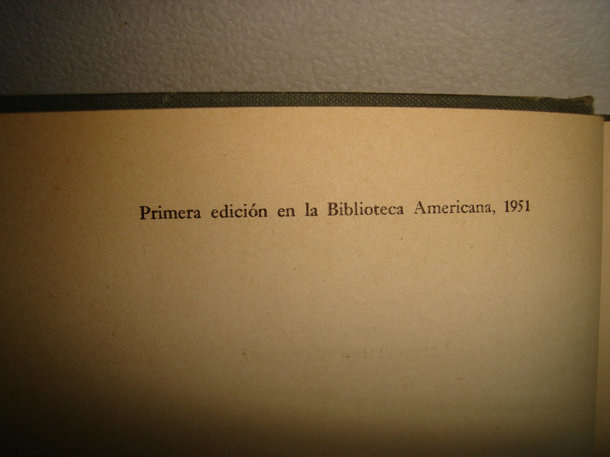 160- María - Jorge Isaacs - Primera Edición En La Bibloteca Americana, 1951