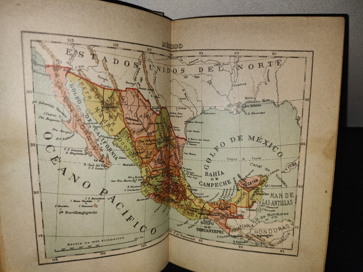 63- Elementos De Geografía Universal Y Particular De México - Esteban Paluzíe - 1913